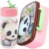 PANDA BIDON ŚNIADANIÓWKA Z MISIEM DERFORM DLA DZIEWCZYNEK ZESTAW 2w1 MODNY